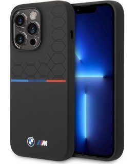 BMW BMHCP15X22SMPK iPhone 15 Pro Max 6.7" czarny|black Silicone