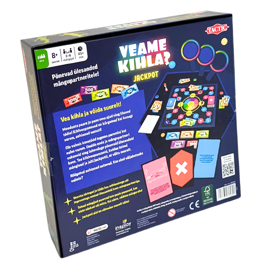 Tactic board game Bet? Jackpot – 3