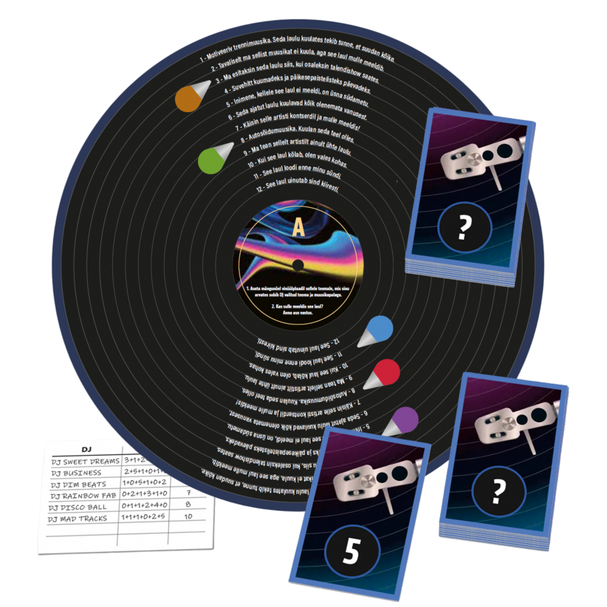 Tactic board game DJ – 2