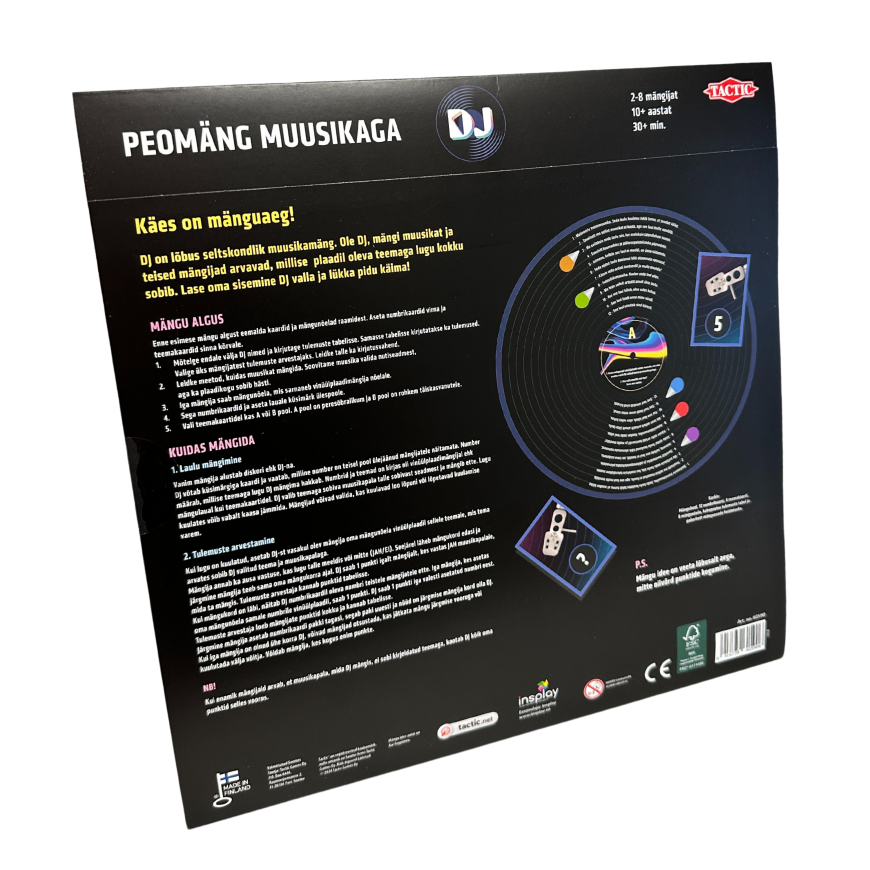 Tactic board game DJ – 3