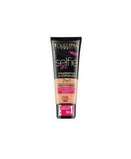 Eveline Selfie Time 2in1 Foundation & Concealer long-lasting mak
