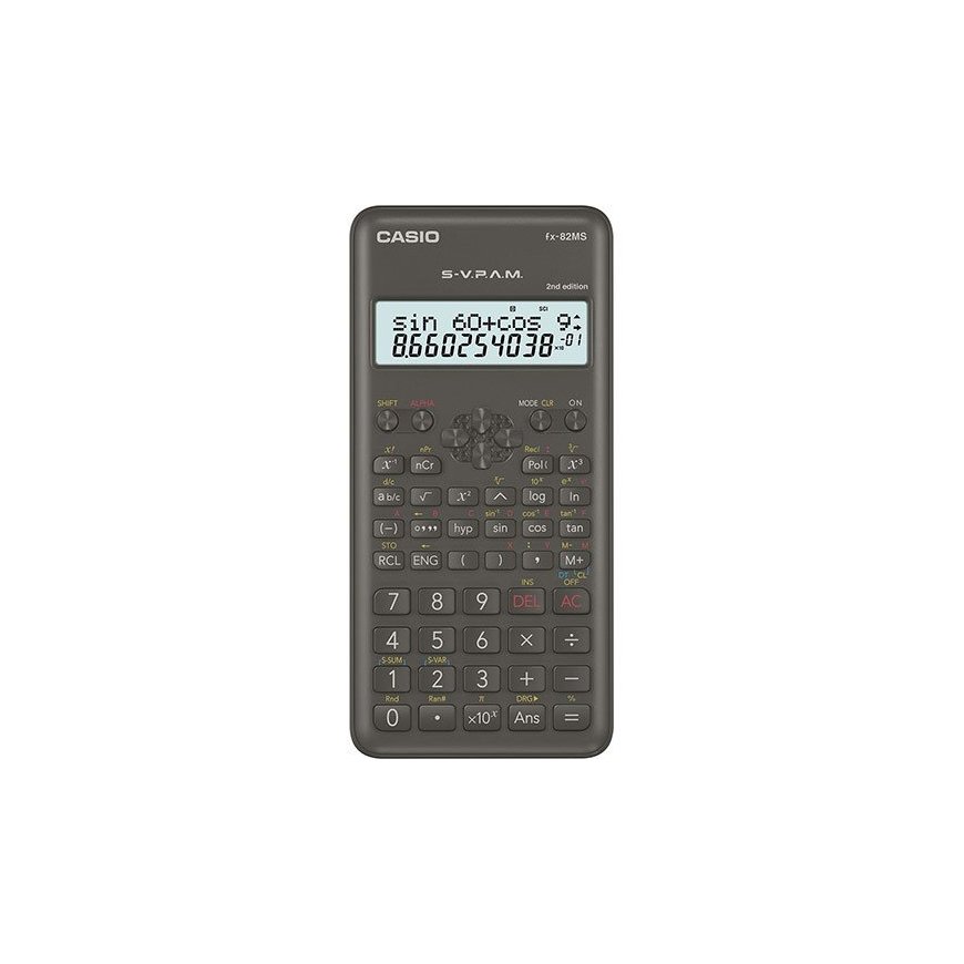 Casio FX-82MS-2, Pocket, Scientific, 10 digits