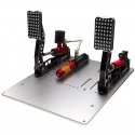 Simagic P2000 Hydraulic 2-Pedal Set, 200KG Loadcell - Crimson Edition Simagic P2000 Hydraulic 2-Pedal Set, 200KG Loadcell - Crimson Edition