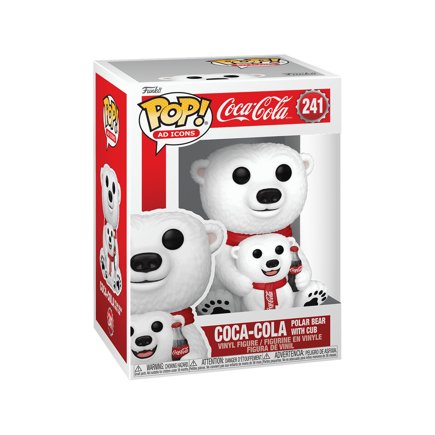 FUNKO POP! Vinyl figuur: Coca-Cola Bear w/ Cub