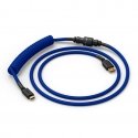 Krāšņs GMMK tinuma kabelis kobaltzils, spirālveida kabelis, USB-C/USB-A — tumši zils/melns Krāšņs GMMK tinuma kabelis kobaltzils, spirālveida kabelis, USB-C/USB-A — tumši zils/melns