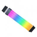 Lian Li Strimer bezvadu 24 kontaktu RGB mātesplates kabelis + kontrolieris Lian Li Strimer bezvadu 24 kontaktu RGB mātesplates kabelis + kontrolieris