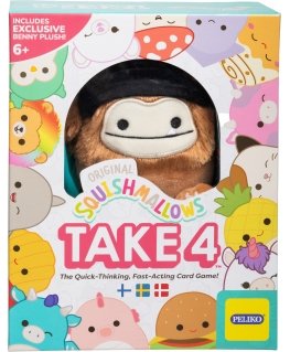 Peliko Original Squishmallows Take 4 card game