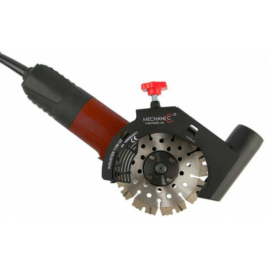 DISTAR PRZYSTAWKA ODSYSAJĄCA DO SZLIFIERKI KĄTOWEJ AIRDUSTER 115mm-125mm