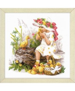 Uab Riolis Girl with ducks SR1781