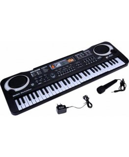 ATL Synthesizer - piano with microphone, black
