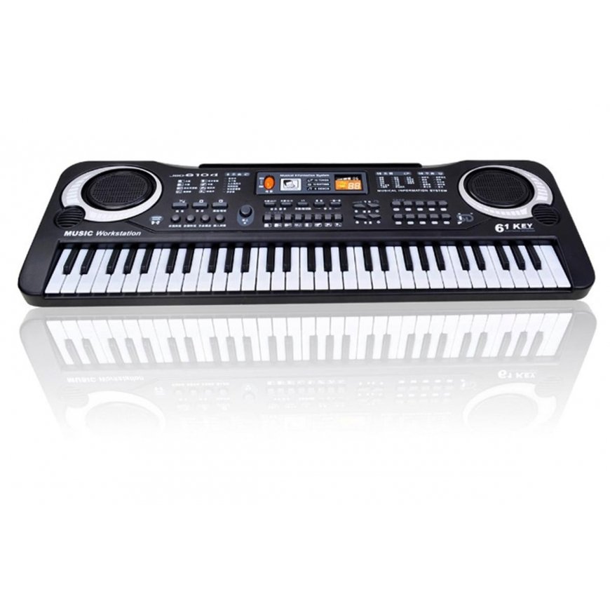 ATL Synthesizer - piano with microphone, black – 3