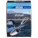 Atom praktiškas sulankstomas kastuvas su dėklu Atom praktiškas sulankstomas kastuvas su dėklu