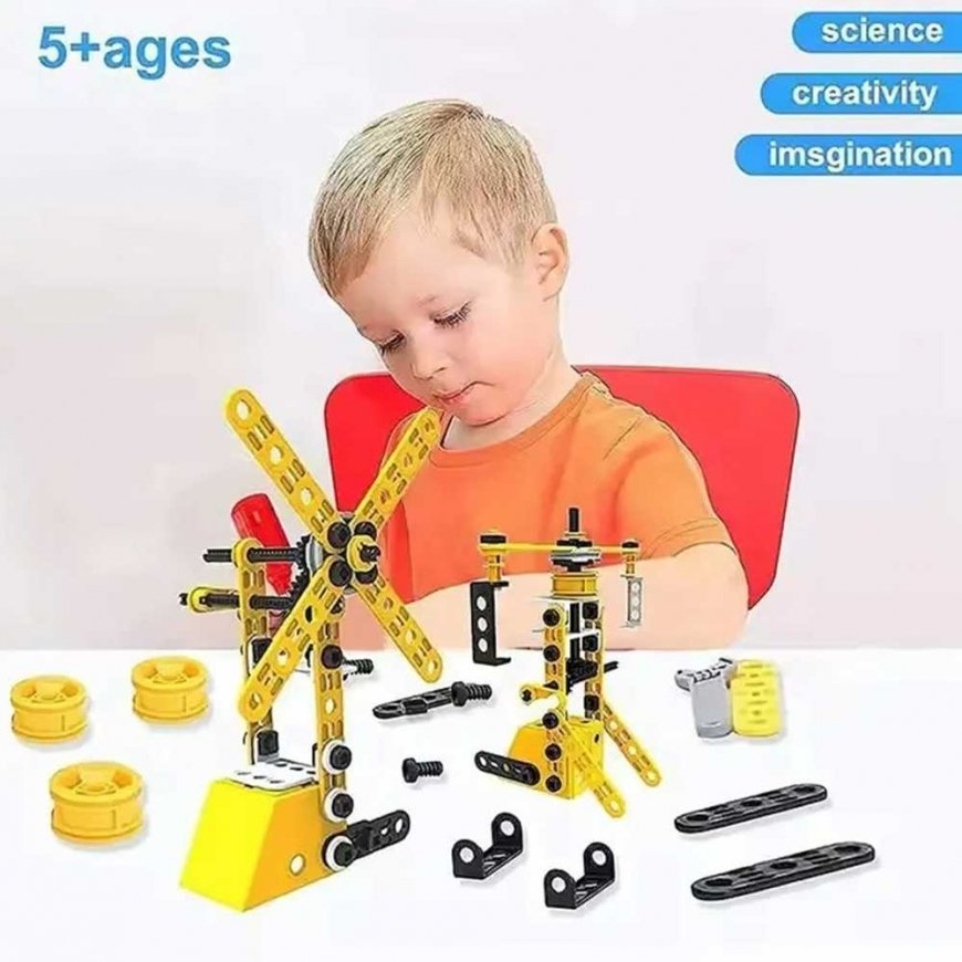 WOOPIE Pojazdy Kit Konstrukcyjny 8w1 Klocki STEAM – 5