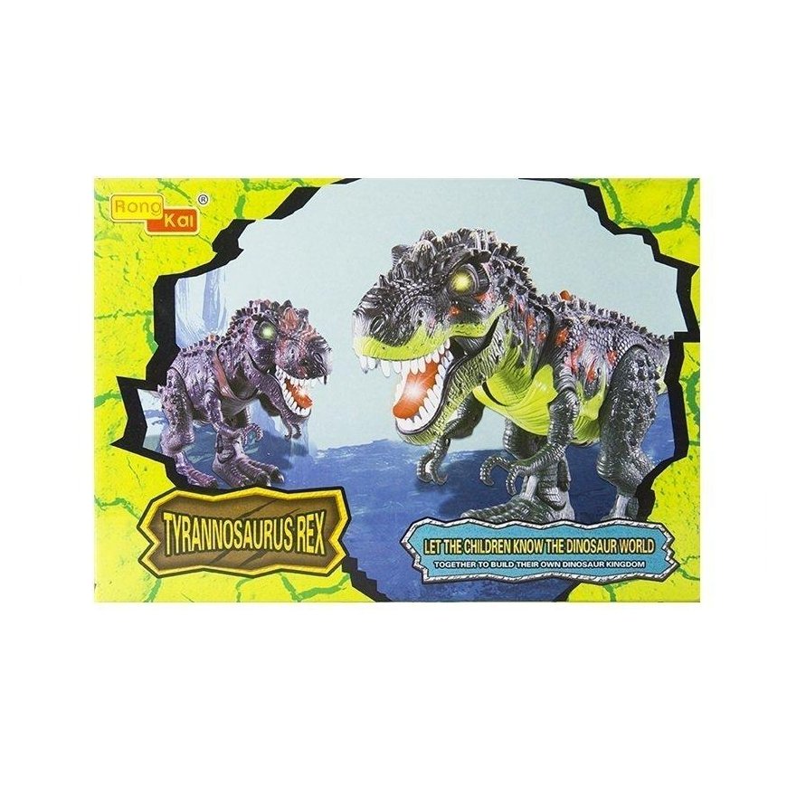Lean Toys Dinozauras su garso ir šviesos efektais Tyrannousaurus Rex – 4