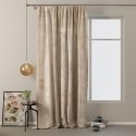 Night curtain AmeliaHome VELVET 140X270 cm, 1 pc., tape/hooks, color: cream Night curtain AmeliaHome VELVET 140X270 cm, 1 pc., tape/hooks, color: cream