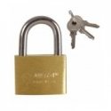 Padlock brass SLIM 25mm 3 keys Padlock brass SLIM 25mm 3 keys