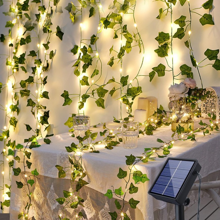 Outdoor Solar outdoor light garland
