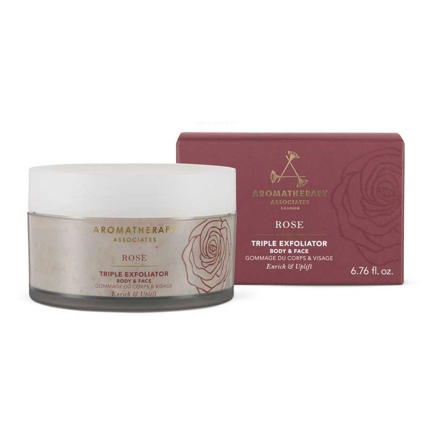Aromatherapy_Associates Aromatherapy Associates London Retail Rose Triple Exfoliator 200ml – 2