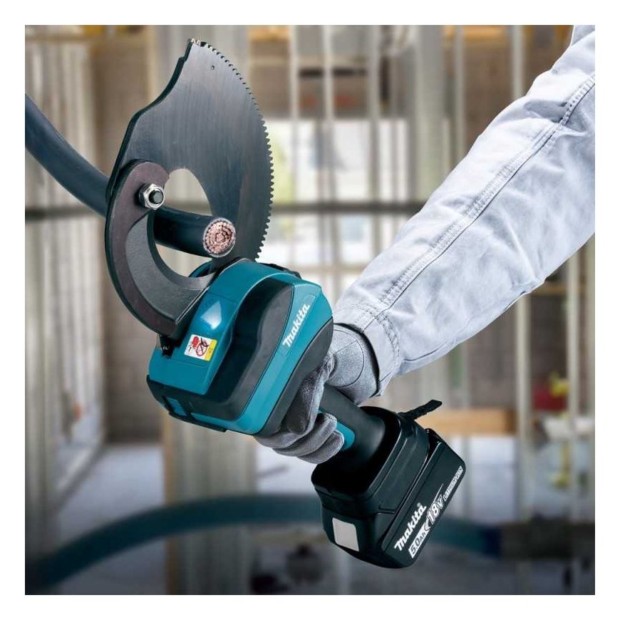 Akumuliatorinės kabelių žirklės MAKITA DTC102ZK, uždaros – 3
