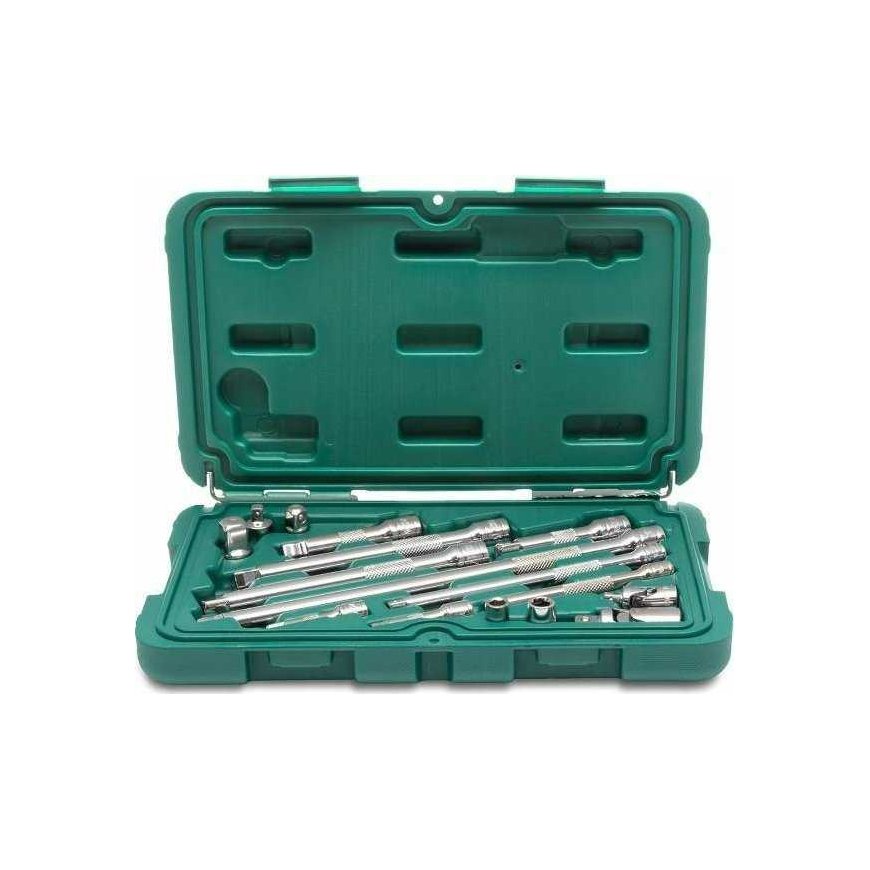 SATA Set 16 CZĘŚCIOWY AKCESORIÓW I PRZEDŁŻEK 1/4", 3/8" – 2