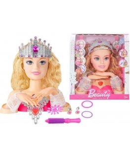Lean Cars Beauty Fashion Style Head Doll Accessories Jewelry