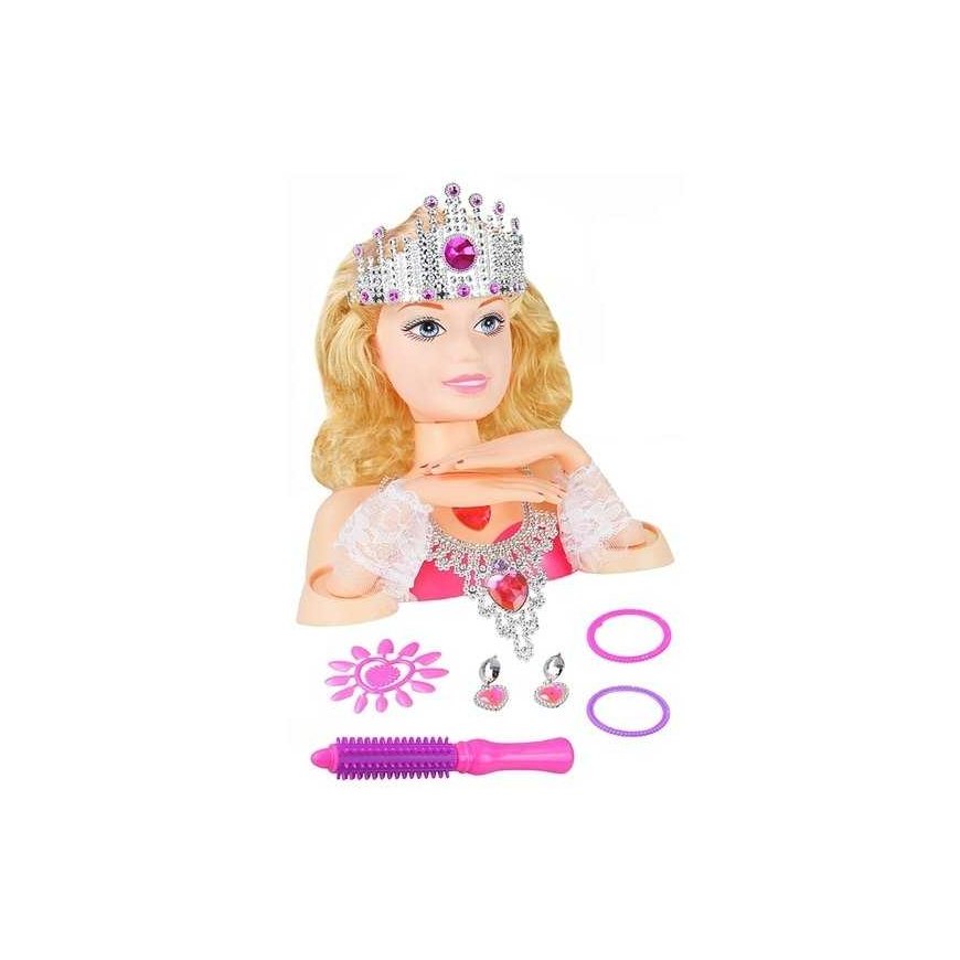 Lean Cars Beauty Fashion Style Head Doll Accessories Jewelry – 3