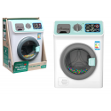 Lean Toys Washing machine with battery sounds Opening drum colored balls Lean Toys Washing machine with battery sounds Opening drum colored balls