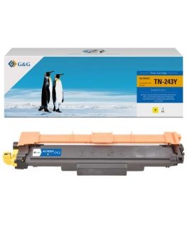 G&G kompatybilny toner su Brother TN243Y, NT-PB243Y, yellow, 1000s