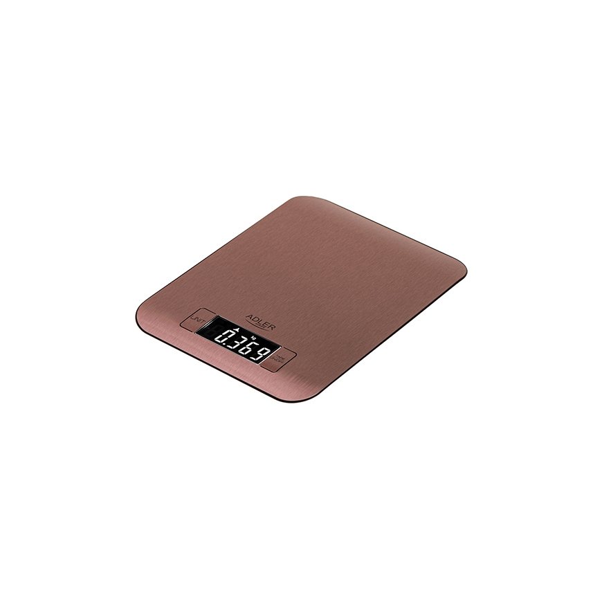 Adler AD 3183 copper Virtuvinės svarstyklės - 5kg