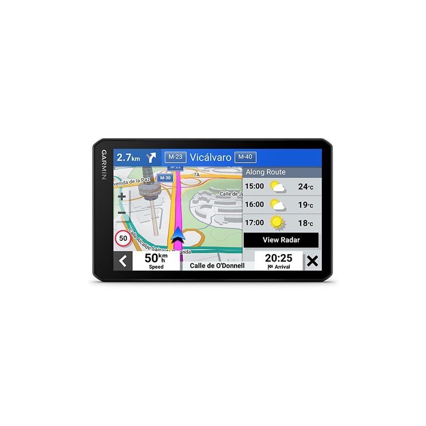 Garmin DriveCam 76 навигатор Портативный/Фиксированный 17,6 cm (6.95") TFT Сенсорный экран 271 g Чер