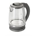 Adler AD 1286 electric kettle 2 L 2200 W Grey, Transparent Adler AD 1286 electric kettle 2 L 2200 W Grey, Transparent