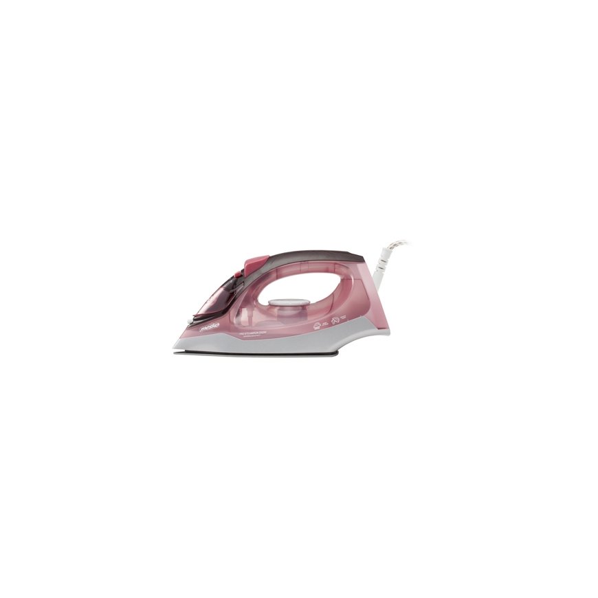 Mesko Home MS 5028 iron Dry & Steam iron Ceramic soleplate 2600 W Grey, Pink, White – 2