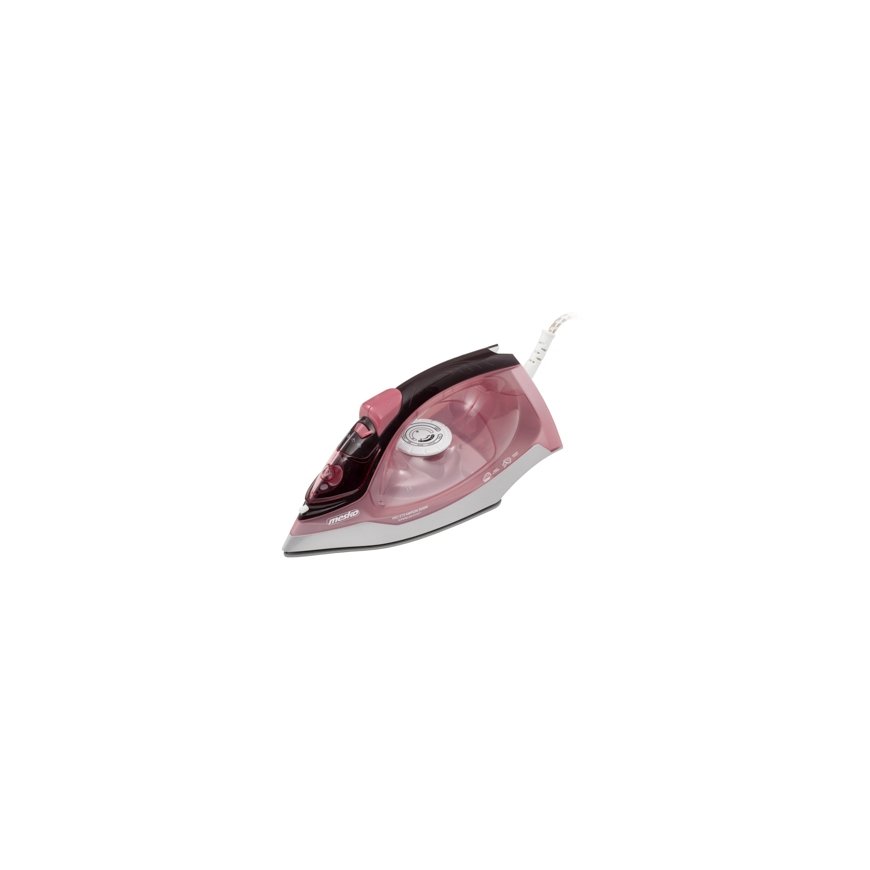 Mesko Home MS 5028 iron Dry & Steam iron Ceramic soleplate 2600 W Grey, Pink, White – 3