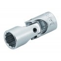Galvutė dvylikakampė, pasukama A6710DZ 1/4", kvadratas 1/4" Bahco Galvutė dvylikakampė, pasukama A6710DZ 1/4", kvadratas 1/4" Bahco