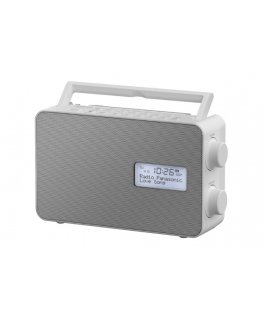 Panasonic RF-D30BTEG, DAB+ Radio Nešiojama Skaitmeninis Pilka, Balta