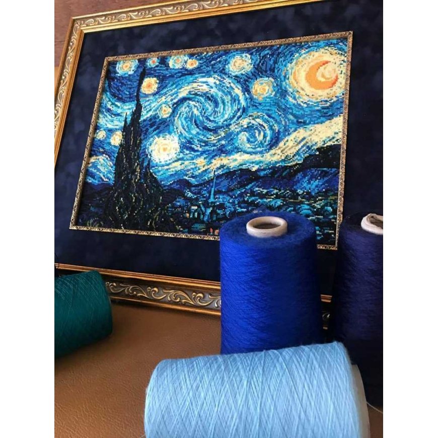 Uab Riolis Starry Night after Van Gogh painting 1088 – 3