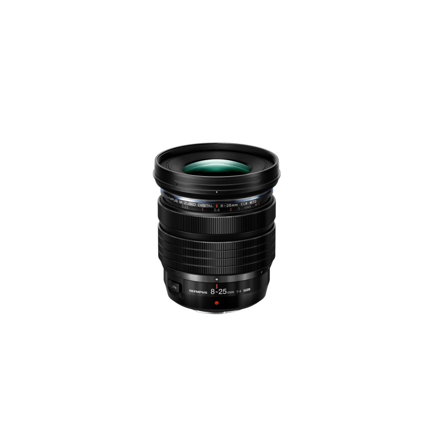 Olympus Ultra-Wide M.Zuiko Digital ED 8-25 mm F4.0 Pro Camera Lenses, Black