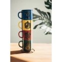 Harry Potter - Zestaw kubków ceramicznych ze stojakiem 300 ml 4 szt. Hogwart Houses