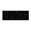 Riff Riff Qwerty kyeboard stickers RU red Riff Riff Qwerty kyeboard stickers RU red