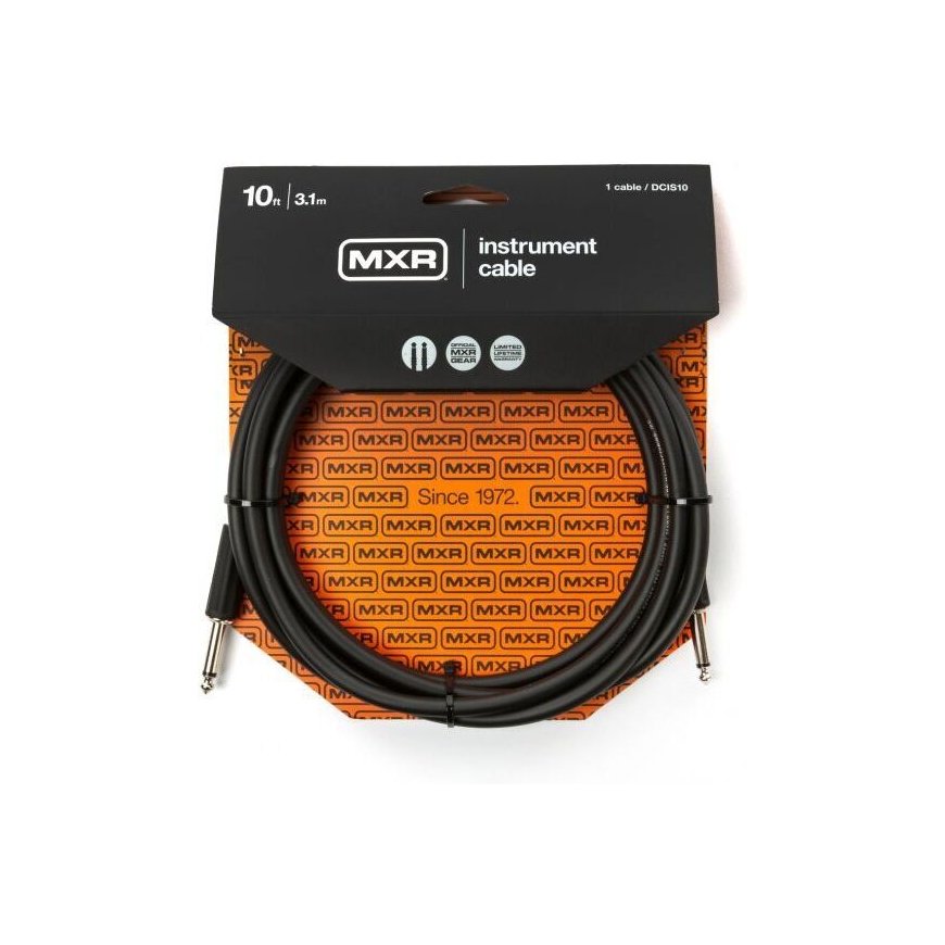 MXR Standard -instrumenttikaapeli 3m, musta