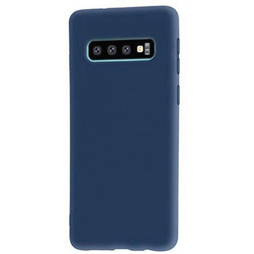 Samsung Galaxy S10+ Nano Silicone Case Soft Touch TPU Dark Blue