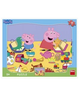 Dino plate 12 pcs Peppa Pig