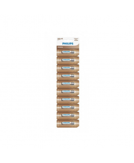 Battery PHILIPS AAA LR03 10pcs blister Entry Alkaline