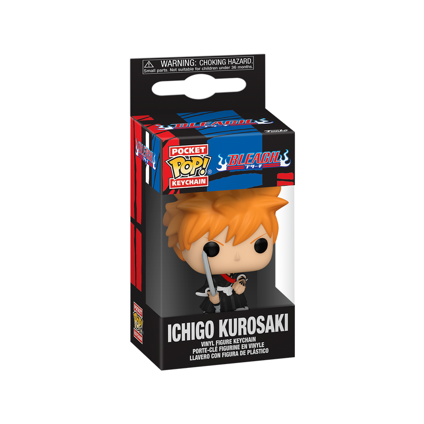 FUNKO POP! Atslēgu piekariņš: Bleach - Ichigo Kurosaki