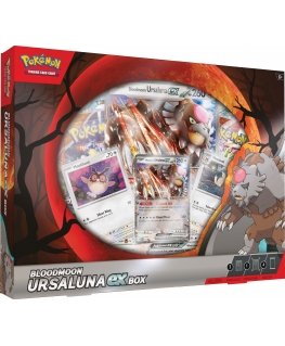 Pokemon TCG: Bloodmoon Ursaluna ex Box Trading Card Set