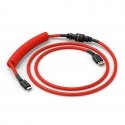 Glorious GMMK Coiled Cable Crimson Red, Coiled Cable, USB-C/USB-A - red/black Glorious GMMK Coiled Cable Crimson Red, Coiled Cable, USB-C/USB-A - red/black