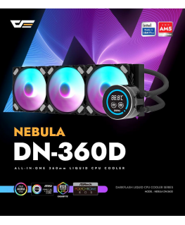 Darkflash computer radiator DN-D360 Black
