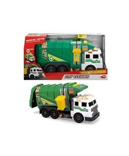 Dickie Interaktyvus šiukšliavežis City Cleaner transporto priemonė Light Sound 37 cm