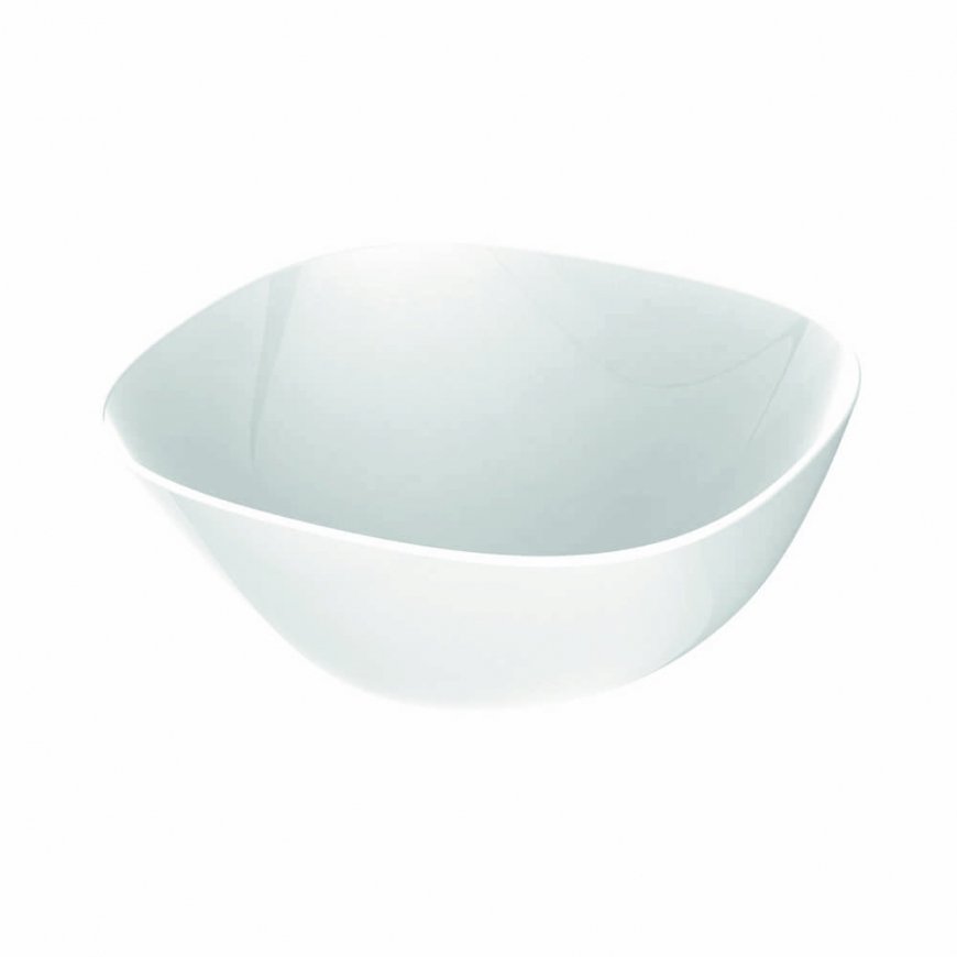 Salaterka kwadradowa Carine White 27 cm LUMINARC