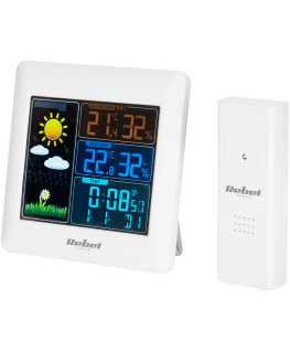 Rebel Wireless Weather Station with Outdoor Sensor (Color Display)